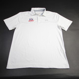 Belmont Bruins Under Armour The Playoff Polo Polo Women's White Used L TOPS-162800