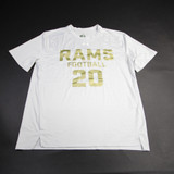 CSU Rams Under Armour Short Sleeve Shirt Men's Light Gray Used Multiple Sizes TOPS-162828