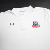Belmont Bruins Under Armour Polo Men's White Used XXL TOPS-162839