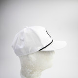Richardson Snap-Back Hat Unisex White Used OSFM HATS-014989