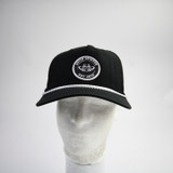 Richardson Snap-Back Hat Unisex Black New without Tags OSFM HATS-014990