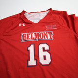 Belmont Bruins Under Armour Practice Jersey - Volleyball Women's Red Used L JRSY-009671