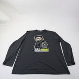 Minnesota Golden Gophers Sport-Tek Long Sleeve Shirt Men's Dark Gray Used XXL TOPS-162687