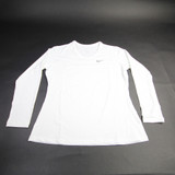 Nike Dri-Fit Long Sleeve Shirt Women's White Used XXL TOPS-163058