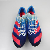 adidas adizero Track Cleat Men's Blue/Salmon New without Box 13-CLEA-015154