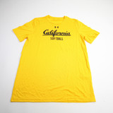 California Golden Bears Under Armour Short Sleeve Shirt Men's Gold New-TOPS-163167