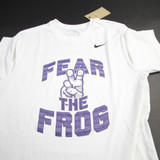TCU Horned Frogs Nike Nike Tee Short Sleeve Shirt Men's White New with Tags S TOPS-162886