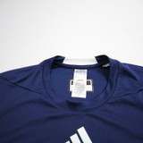 adidas Aeroready Short Sleeve Shirt Men's Navy Used XL-TOPS-163095