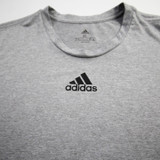 adidas Aeroready Short Sleeve Shirt Men's Gray Used XL-TOPS-163101