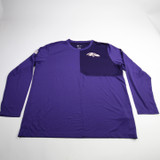 Baltimore Ravens Nike NFL On Field Dri-Fit Long Sleeve Shirt Men's Purple Used 2XL-TOPS-163487