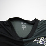 Baltimore Ravens Nike NFL On Field Short Sleeve Shirt Men's Black/Gray Used XL-TOPS-163513