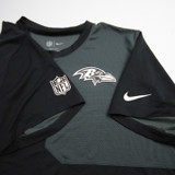 Baltimore Ravens Nike NFL On Field Short Sleeve Shirt Men's Black/Gray Used XL-TOPS-163513