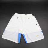 Los Angeles Chargers Nike NFL On Field Dri-Fit Practice Shorts Men's Used White/Blue S-SHOR-035622