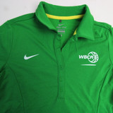 WBCA Nike Dri-Fit Polo Women's Green New without Tags M TOPS-163896