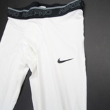 Nike Pro Dri-Fit Compression Pants Men's White Used 2XL-PNTS-033956