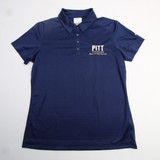 Pittsburgh Panthers Nike Golf Polo Women's Navy Used M TOPS-163928