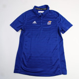 Kansas Jayhawks adidas Polo Women's Blue Used M-TOPS-163937