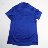 Kansas Jayhawks adidas Polo Women's Blue Used M-TOPS-163937