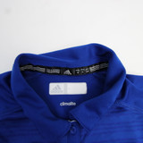 Kansas Jayhawks adidas Polo Women's Blue Used M-TOPS-163937