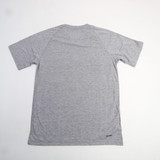Kansas Jayhawks adidas Climalite Short Sleeve Shirt Men's Gray Used S TOPS-163941