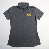California Golden Bears Under Armour HeatGear Polo Women's Gray Used S TOPS-163942