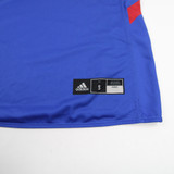 Kansas Jayhawks adidas Practice Jersey - Basketball Men's Red/Blue Used-JRSY-009796