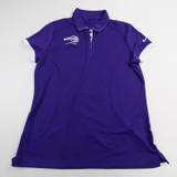WBCA Nike Golf Dri-Fit Polo Women's Purple New L-TOPS-163952
