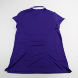 WBCA Nike Golf Dri-Fit Polo Women's Purple New L-TOPS-163952