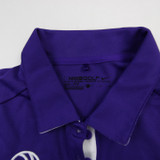 WBCA Nike Golf Dri-Fit Polo Women's Purple New L-TOPS-163952