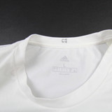 adidas Aeroready Short Sleeve Shirt Men's White Used L-TOPS-164025