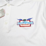 Florida Gators Elevate Polo Men's White New M-TOPS-164034