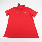 Texas Tech Red Raiders Under Armour Polo Women's New with Tags Multiple Sizes TOPS-164086