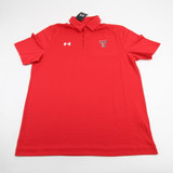 Texas Tech Red Raiders Under Armour Polo Men's New with Tags Multiple Sizes TOPS-164087