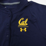 California Golden Bears Under Armour HeatGear Polo Women's Navy Used S TOPS-164106
