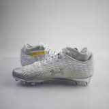 Under Armour Spotlight Football Cleat Men's White/Silver New without Box 9-CLEA-015376