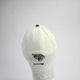 Jacksonville Jaguars New Era 39thirty Fitted Hat Men's Cream Used SM HATS-015057