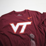 Virginia Tech Hokies Nike Short Sleeve Shirt Men's New with Tags S TOPS-163480