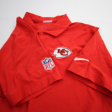Kansas City Chiefs Nike NFL On Field Dri-Fit Polo Men's Red Used Multiple Sizes TOPS-163374