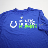 Indianapolis Colts Nike Dri-Fit Short Sleeve Shirt Men's Blue Used S TOPS-163671
