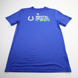 Indianapolis Colts Nike Dri-Fit Short Sleeve Shirt Men's Blue Used S TOPS-163671