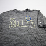 Indianapolis Colts Nike Dri-Fit Short Sleeve Shirt Men's Gray Used XL TOPS-163760
