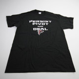 Atlanta Hawks Port & Company Short Sleeve Shirt Men's Black Used L TOPS-163840