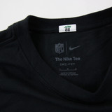 New York Jets Nike NFL On Field Dri-Fit Long Sleeve Shirt Men's Black Used L TOPS-163455