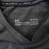Under Armour HeatGear Compression Top Men's Gray Used M TOPS-163401