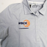 WBCA Nike Golf Dri-Fit Polo Women's Gray Used M TOPS-164397