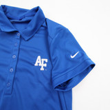Air Force Falcons Nike Golf Dri-Fit Polo Women's Blue Used M TOPS-164458