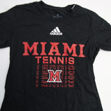 Miami RedHawks adidas Amplifier Short Sleeve Shirt Women's New with Tags XS TOPS-164490