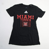 Miami RedHawks adidas Amplifier Short Sleeve Shirt Women's New with Tags XS TOPS-164490