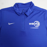 WBCA Nike Dri-Fit Polo Women's Blue New without Tags Multiple Sizes TOPS-164497