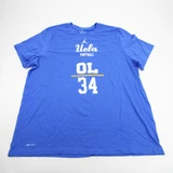 UCLA Bruins Nike Dri-Fit Short Sleeve Shirt Men's Blue Used Multiple Sizes TOPS-164537
